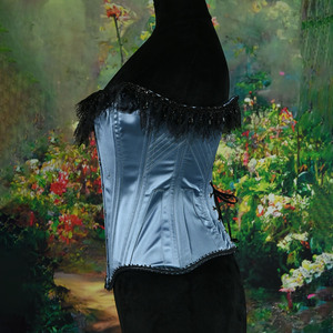 Corset gainant en dentelle à franges, style court, avec lien dans le dos, en satin, avec <span class=keywords><strong>pince</strong></span> et fermeture éclair, très vendu - Product Image 5