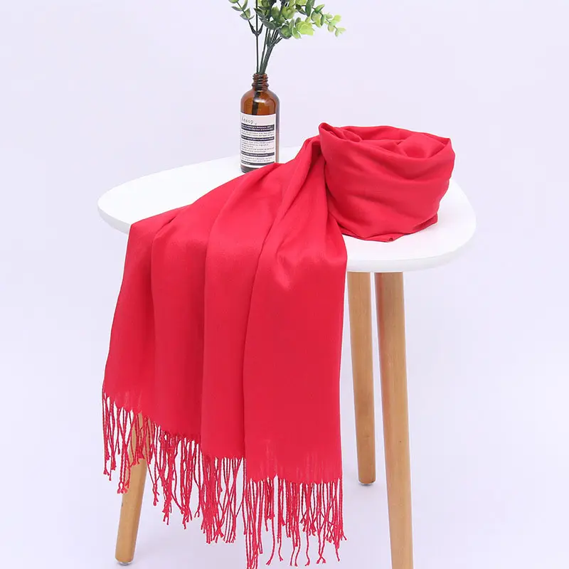 Khăn Choàng Ấn Độ Pashmina Phụ Nữ Cashmere Khăn Lụa Mùa Đông Pashmina