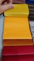 Tissu en flanelle pour la maison, teint en fil, tricoté, respirant, 170-180 g/m², 59 pouces de large, pour canapé, coussins et doublure