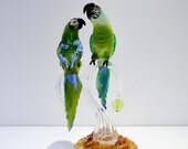 Nuevo Florero de Cristal de Murano Soplado a Mano, Estilo Art Deco, con Diseño de Pavo Real, para Decoración del Hogar en Diwali y Bodas - Product Image 2
