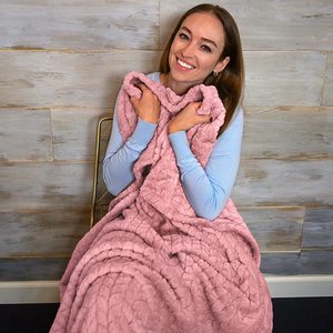 بطانية مبطنة من الصوف الناعم, بطانية فاخرة من الصوف الناعم 2 في <span class=keywords><strong>1</strong></span> - Product Image 4