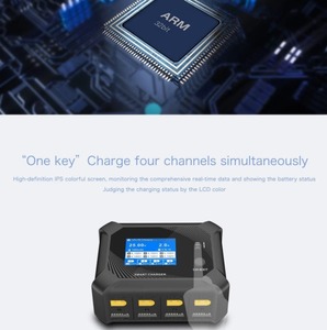 Up9 Intelligent Balancing Charger for PRO Drones Lipo/Lihv/Liion/Life Compatible, 24V Output, LED Display, AC or DC Input - Product Image 1