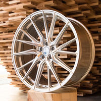 JZB Nuevas Llantas de Aleación de Aluminio de 18 Pulgadas 5X112 5X120 4X100 5X114.3, 30mm ET, 100mm PCD, Modelo S-161, Multirradio, 1 Año de Garantía