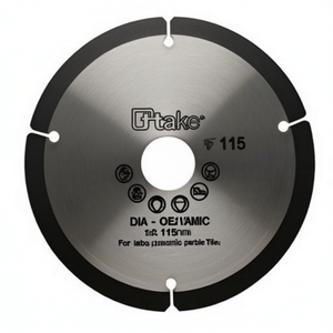 Disco de diamante cerámico Take Dia de 115 mm para azulejos de cerámica y mármol - Product Image 2