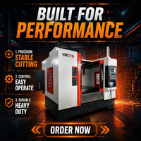 Centro de Mecanizado Vertical CNC Compacto VMC7136 de Alta Precisión, con Husillo BT40, Ampliamente Utilizado para el Procesamiento de Metales