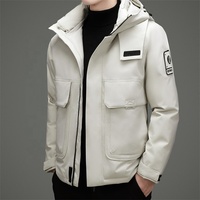 Veste d'hiver pour homme, nouvelle arrivée automne-hiver, duvet de canard blanc, chaude, coupe-vent, style outdoor