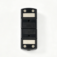 Connecteur Thermocouple Type J Mini Mâle-Femelle en Plastique, Adaptateur de Prise Thermique pour Appareil de Mesure de Température