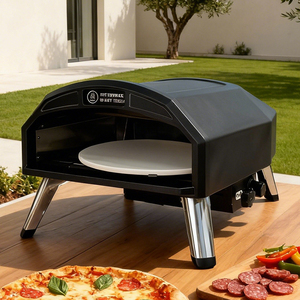 Forno per Pizza a Cono Portatile Professionale 450 con Mattoni Refrattari Gradi Hornobde Lenha Compact - Product Image 1