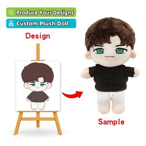 Düşük adedi özel eko peluş bebek 15cm dolması bebek peluş bts peluş bebek - Product Image 2