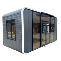 Maisonnette préfabriquée extensible de 40 pieds de la marque Apple, design chinois, garantie de 5 ans pour usage domestique, modules de capsules hôtelières