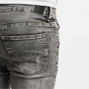 Elegante Antique Wash Stretch Mens Barato Super Skinny Fit <span class=keywords><strong>Denim</strong></span> <span class=keywords><strong>Jeans</strong></span>