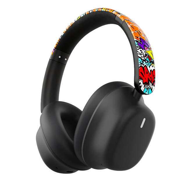 QuietLux ANC UltraComfort Wireless Headphones with LED Battery Indicator jl Chipset