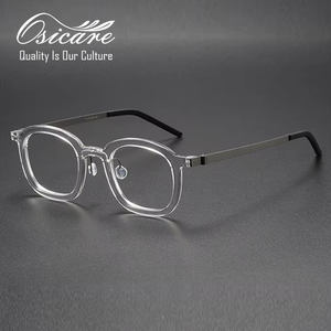 1050 יוקרתי מותג מעצב אופנה אופטיקה אופנתית אצטט טיטניום גברים מעצב משקפיים מעצב מסגרות משקפיים עבור גברים - Product Image 2