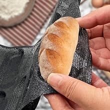 Moules à hot-dogs en silicone, moules à pain, plateaux de cuisson antiadhésifs pour le grillage des pains, 5 pains, moule à pain en silicone perforé antiadhésif - Product Image 5