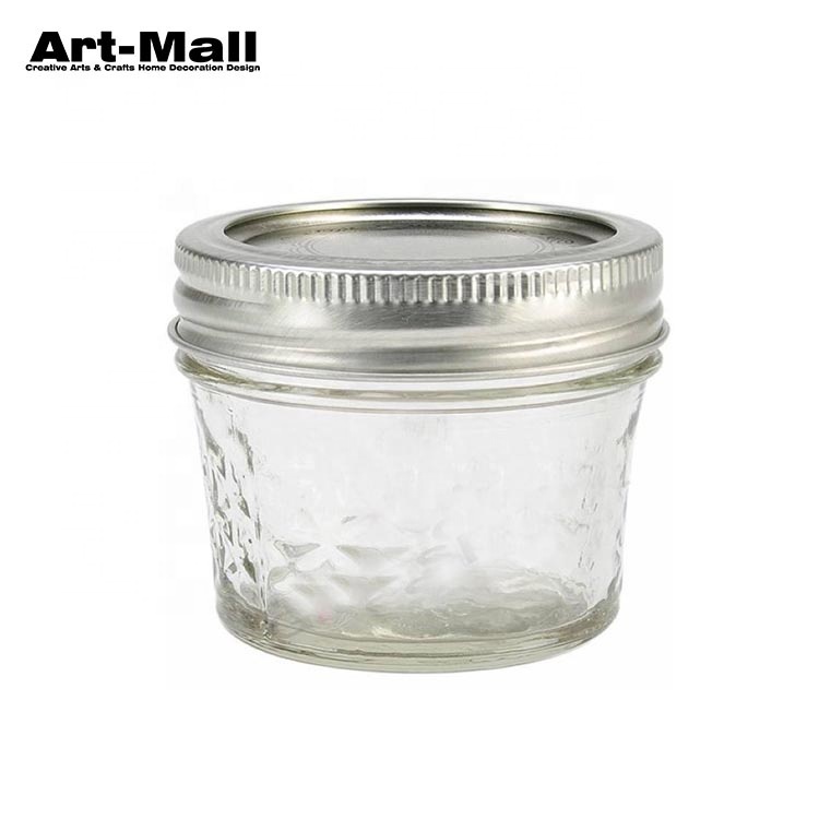 Longue durée Mason 250 Ml Verre Bonbons Pot à Dessert