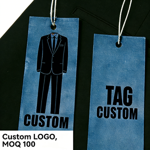 <span class=keywords><strong>Etichette</strong></span> <span class=keywords><strong>per</strong></span> Abbigliamento alla Moda, Stampa Digitale Personalizzata, Set di Cartellini di Lusso in Cartoncino <span class=keywords><strong>per</strong></span> Branding Completo del Settore dell'Abbigliamento - Product Image 1