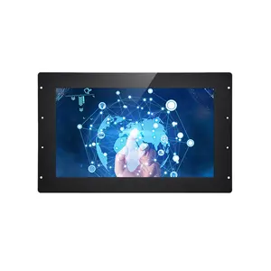 21.5 inch 1920x1080 fanless full industrial computers touch all in one embedded panel pc