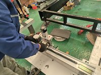 Machine de découpe laser à fibre CNC portable PFT-1530F à moteur pas à pas pour la découpe de métaux