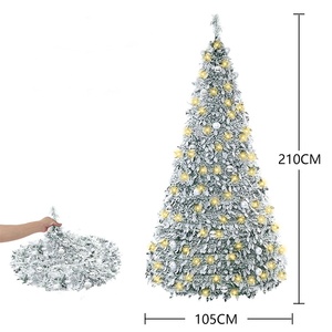 Mới có thể thu vào chùa Di động Cây giáng sinh Glow 1.5m/1.8m/2.1M vòng gấp Cây giáng sinh - Product Image 3