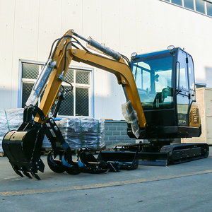 Entrega gratuita. Escavadora Agrícola EPA, Escavadora Mini de Esteira de 3 Toneladas, Motor Kubota Personalizado. - Product Image 3