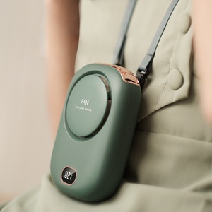 Ventilador de Cuello Portátil Recargable, Mini Enfriador de Aire Vestible con Batería de 10 Horas de Duración, para Exteriores, Automóviles Eléctricos y Hogar - Product Image 4