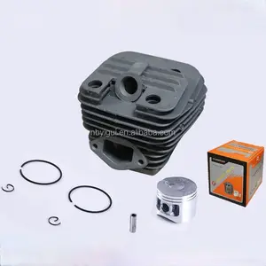 5200 5800 cylinder head with piston 45mm for Gasoline chainsaw Spare Parts 52cc 58cc petrol chain saw parts cylinder assy