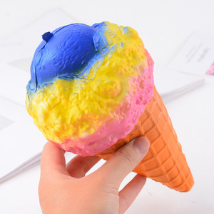 Juguetes Blandos de Cono de Helado Gigante, Juguetes Sensoriales de Relajación de Subida Lenta, Juguetes Suaves para Aliviar el Estrés y la Ansiedad para Adultos, Niños y Personas con Autismo - Product Image 2