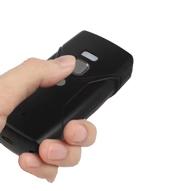 Pocket wireless Bluetooth shipping warehouse ship barcode scanner, laser portable reader, red light Ccd barcode scanner