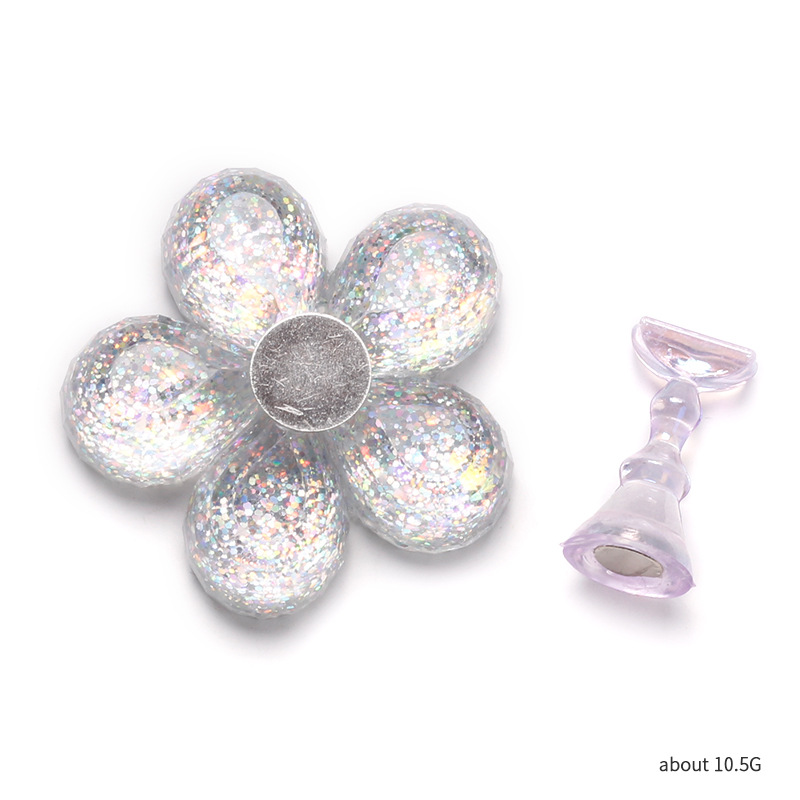 Plum blossom nail holder-aurora white