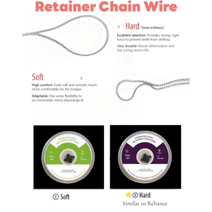 डेंटल ऑर्थोडोंटिक लिंगुअल रीटेनर चेन तार 30 ''स्टेनलेस स्टील रेनर तार लिंगुअल रिटेलिंग - Product Image 3