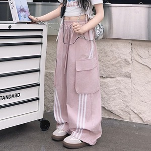 <span class=keywords><strong>Pantaloni</strong></span> <span class=keywords><strong>Cargo</strong></span> Estivi 2025 per Bambine, Abbigliamento da Ballo in Poliestere, Outfit Carino per Bambini - Product Image 6
