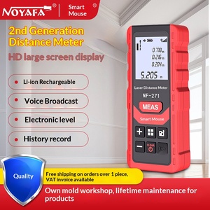 Télémètre laser NF-272L 60m <span class=keywords><strong>rechargeable</strong></span> par <span class=keywords><strong>USB</strong></span> avec fonction vocale et règle électronique - Product Image 2
