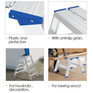 บันไดอะลูมิเนียมแบบ EN131industrial/EN14183สำหรับเลื่อยไม้ - Product Image 6
