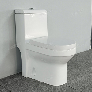 Inodoro de doble descarga de una pieza sin montura con certificado CE, Oriente Medio, Sabe árabe, gran oferta, WC de cerámica de lavado, artículos sanitarios Inodoro - Product Image 2
