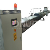 Machine de formage par pressage de panneaux de luminaires en fibre de verre renforcée de plastique polyester ondulé