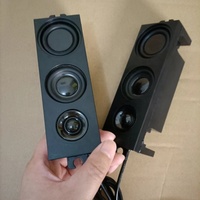 Boîte de haut-parleur MIFOSOUND 130*44*H36 mm 8 Ohm 15W avec diviseur de fréquence et tweeter