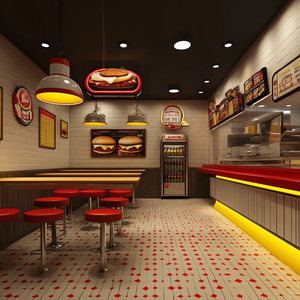 Muebles de Restaurante Comerciales de Diseño Moderno OEM ODM, Sillas de Bar, Cafetería, Comida Rápida, Catering, Juego de Mesas y Sillas de Comedor - Product Image 1