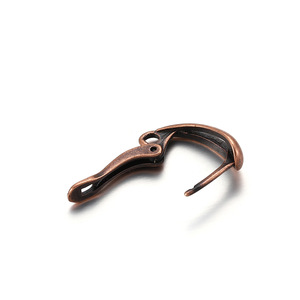 Copper U-Shaped Earring <b>Hooks</b> And <b>Clips</b> 18x11mm Jewelry Findings For DIY Handmade Accessories Studs And Earrings Components - Product Image 4