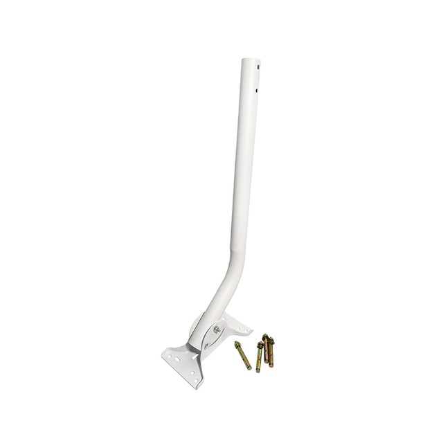 J Shape Satellite Antenna Dish Wall Mount Bracket Pole Digital TV Terrestrial Aerial Antenna Pole