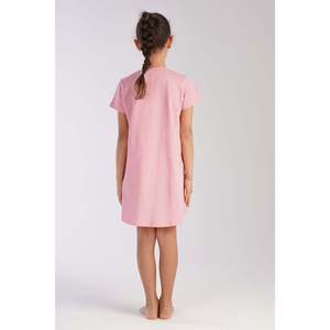 Vestido Túnica Ovalado para Niña con Cuello y Manga Corta, Talla 11-12/15-16 - Product Image 1
