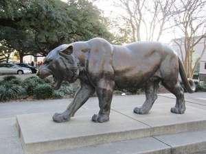 Estatua de tigre de bronce fundido, tamaño real, venta directa de fábrica - Product Image 4