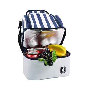 Bolsa Térmica OEM de Doble Capa, Personalizada, Impermeable, Bolso de Mano para Mujer, Fábrica de Origen, Bolsa Térmica Aislada, Portátil, para Almuerzo, Picnic y Viajes - Product Image 1
