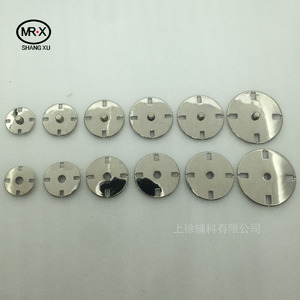 Chất lượng cao vòng hai phụ kiện vô hình ẩn áo khoác với Vàng khâu kim loại nút - Product Image 6