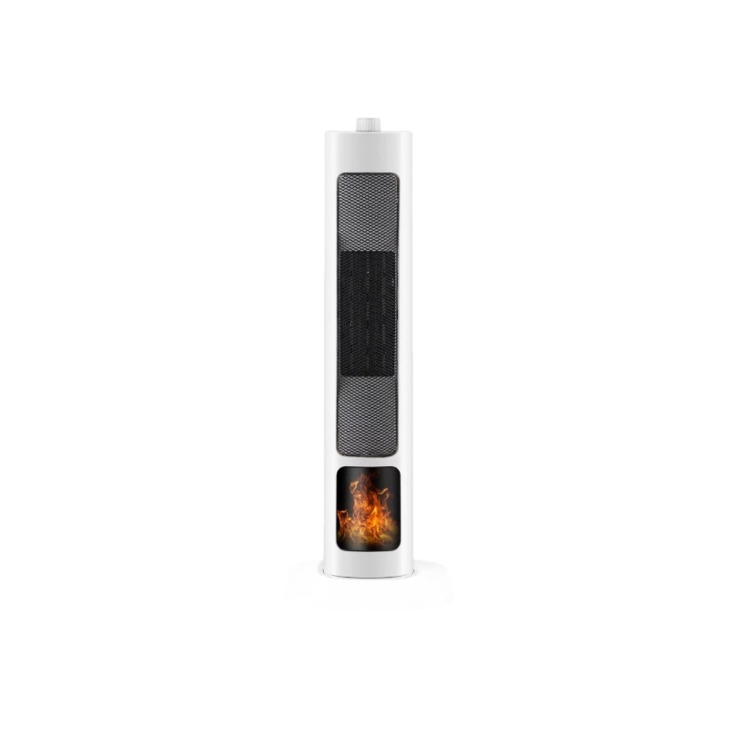 New Intelligent Household Electric Heater Vertical Low-Power Energy-Saving Fast Tropical Simulation Flame Heater 220V