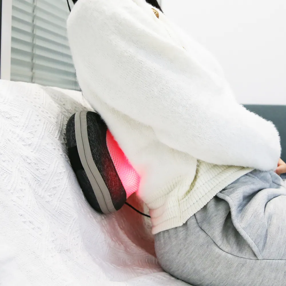 Masseur de cou avec oreiller de Massage thermique Cadeaux pour hommes et femmes Masseur de dos Shiatsu électrique