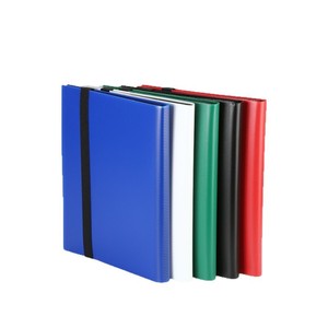 Album de cartes en plastique PP à grille de neuf carrés avec bande élastique, résistant à la saleté et indéchirable, pour cartes PTCG Ultraman <span class=keywords><strong>Yu</strong></span>-<span class=keywords><strong>Gi</strong></span>-<span class=keywords><strong>Oh</strong></span> - Product Image 1