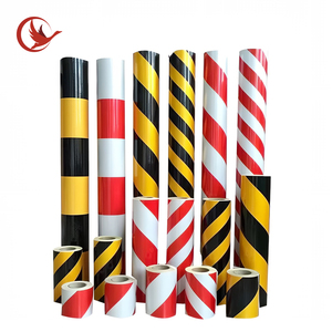 Ruban adhésif de sécurité réfléchissant en PVC pour voitures, camions et ambulances – Produit adhésif pour autoroute en papier et <span class=keywords><strong>film</strong></span> - Product Image 4