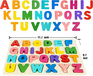 Tablero de Madera Educativo para Niños Preescolares, con Números, Alfabeto y Dígitos, Venta al Por Mayor - Product Image 2