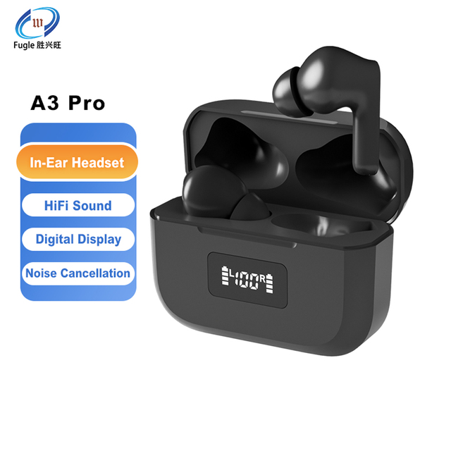 A3 Pro Gaming Headset Bluetooth Earphone Bass Audio Stereo HiFi TWS True Wireless Earbuds Sports Headphones Auriculare With Mic