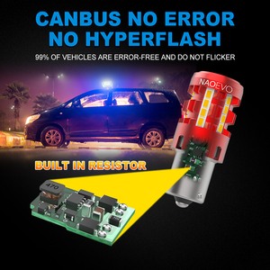 Foxnao — Super Canbus sans erreur, 194 168 1157 P211W T20, ampoule Led lumière haute Led 1156 T20, avec voiture - Product Image 5